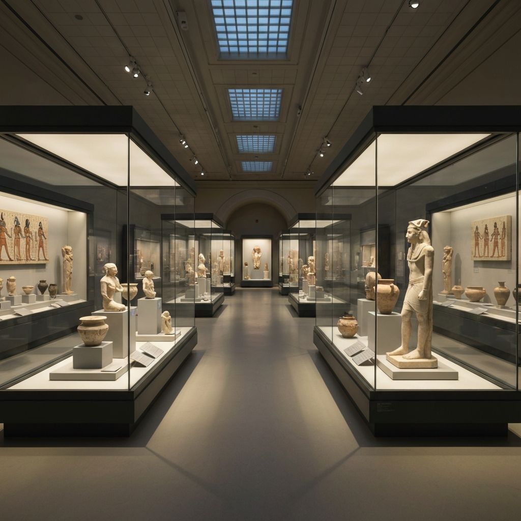 Ancient civilization artifacts collection